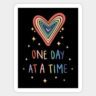 One day at a time Sticker